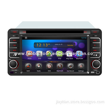 6.2" Android Car Multimedia Players for Toyota Universal, Supports BT, GPS, iPod 3G/WiFi